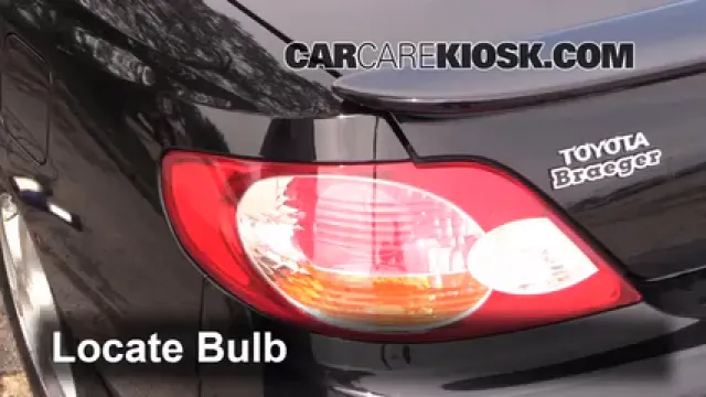 2002 Toyota Solara SLE 3.0L V6 Coupe Lights Turn Signal - Rear (replace bulb)